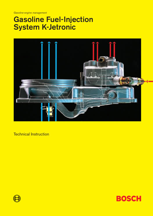 Bosch K-Jetronic Fuel Injection Manual - Cover image